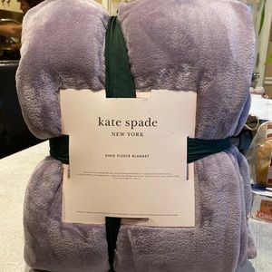 Kate Spade Fleece Blanket